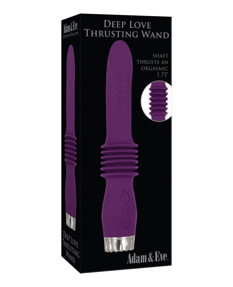 Adam & Eve Deep Love Thrusting Wand Vibrator – muf.com